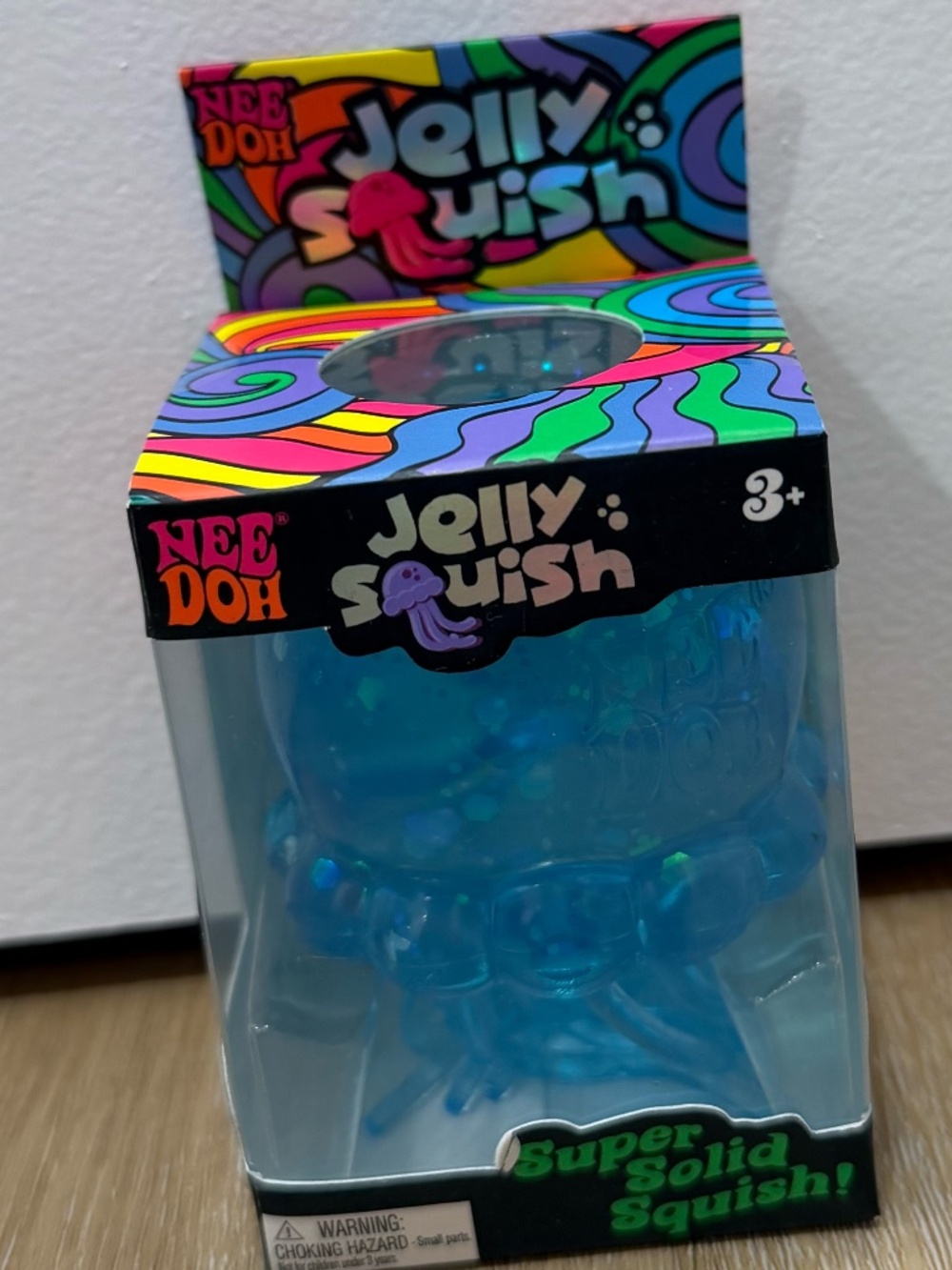 Needoh Squishy Blue Jellyfish